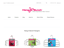 Tablet Screenshot of hangabunch.com